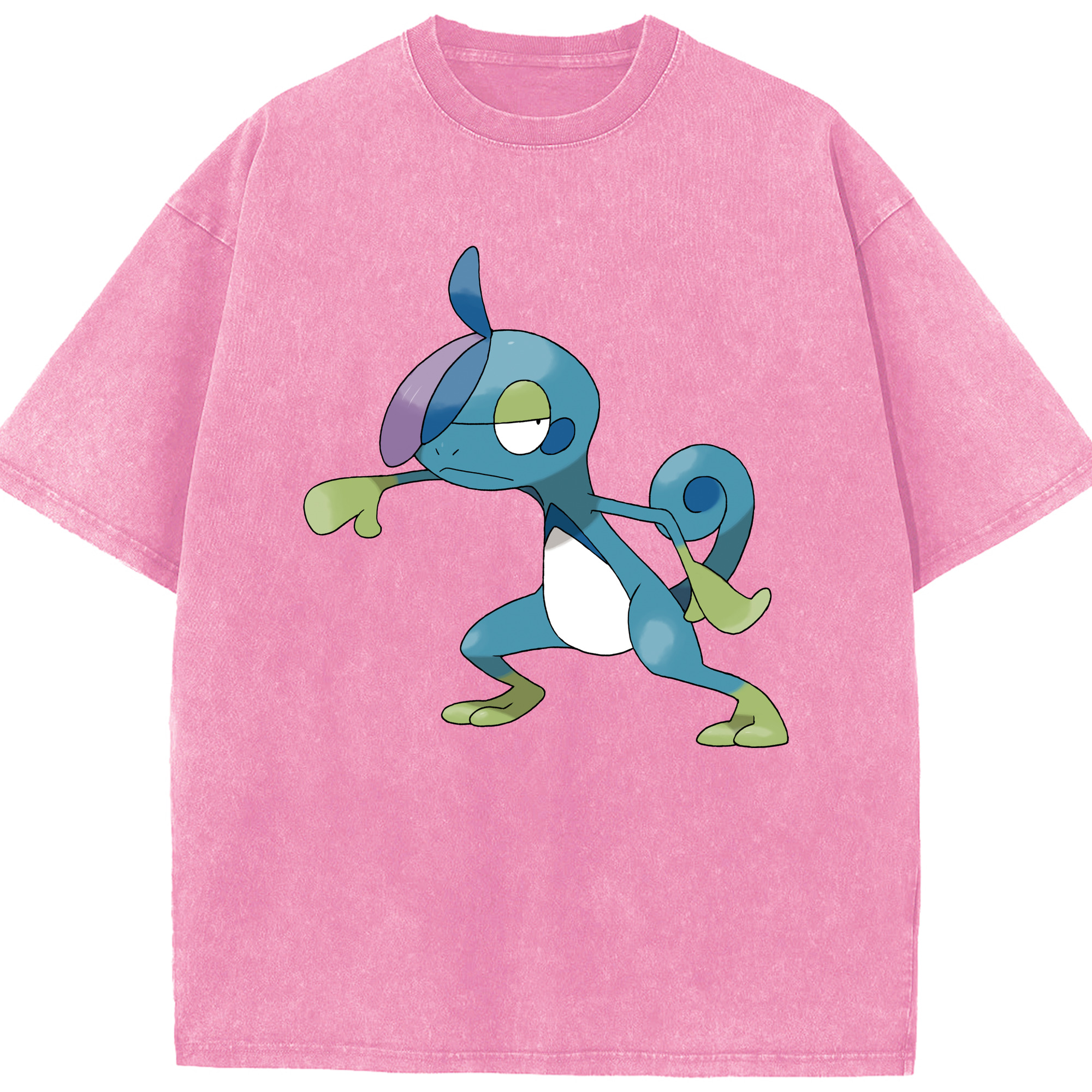 （画像用） ポケットモンスター Pokémon 綿100% ヴィンテージ風 半袖Tシャツ（フロントプリント）